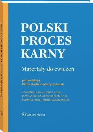 eBook Polski proces karny. Materiały do ćwiczeń - Piotr Karlik