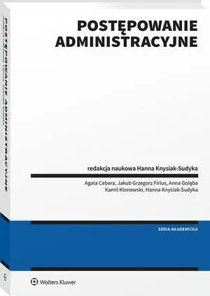 eBook Postępowanie administracyjne - Hanna Knysiak-Sudyka