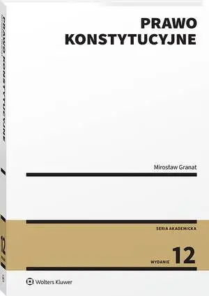 eBook Prawo konstytucyjne - Mirosław Granat