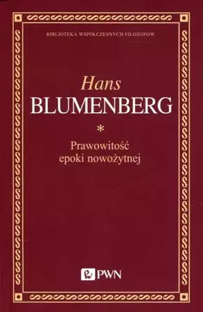 eBook Prawowitość epoki nowożytnej - Hans Blumenberg mobi epub