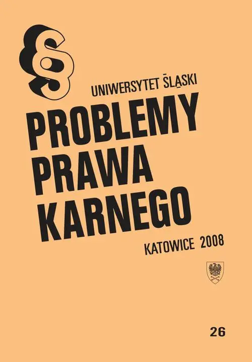 eBook Problemy Prawa Karnego. T. 26 - Kazimierz Marszał