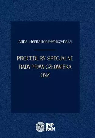 eBook Procedury specjalne Rady Praw Człowieka ONZ - Anna Hernandez-Połczyńska
