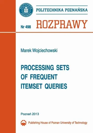 eBook Processing sets of frequent itemset queries - Marek Wojciechowski