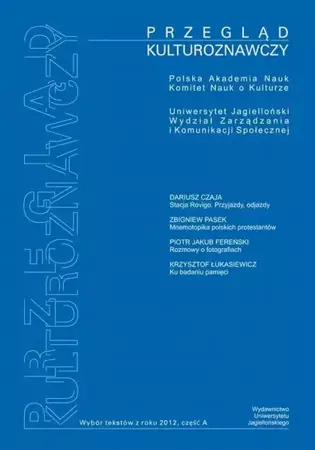 eBook Przegląd Kulturoznawczy Rok 2012 - Eugeniusz Wilk