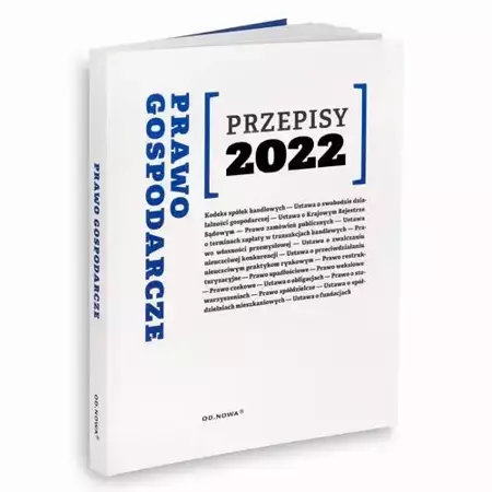 eBook Przepisy 2022 Prawo gospodarcze - Anna Prus