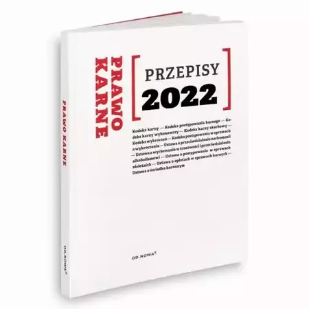 eBook Przepisy 2022 Prawo karne - Agnieszka Kaszok