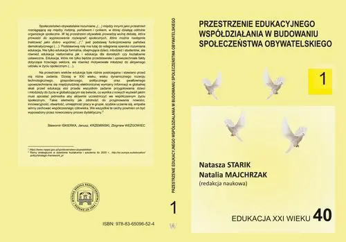 eBook Przestrzenie edukacyjnego współdziałania w budowaniu społeczeństwa obywatelskiego t.1 - Natasza Starik