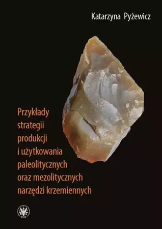 eBook Przykłady strategii produkcji i użytkowania paleolitycznych oraz mezolitycznych narzędzi krzemiennych - Katarzyna Pyżewicz epub mobi