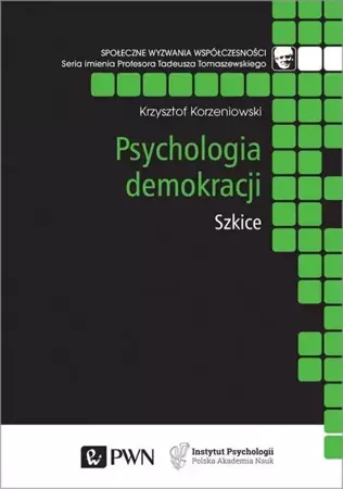 eBook Psychologia demokracji - Krzysztof Korzeniowski epub mobi