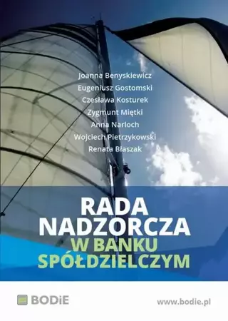 eBook Rada Nadzorcza w Banku Spółdzielczym - Joanna Benyskiewicz