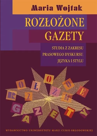 eBook Rozłożone gazety - Maria Wojtak