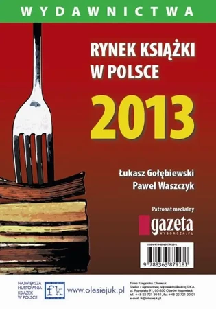 eBook Rynek książki w Polsce 2013. Wydawnictwa - Łukasz Gołębiewski