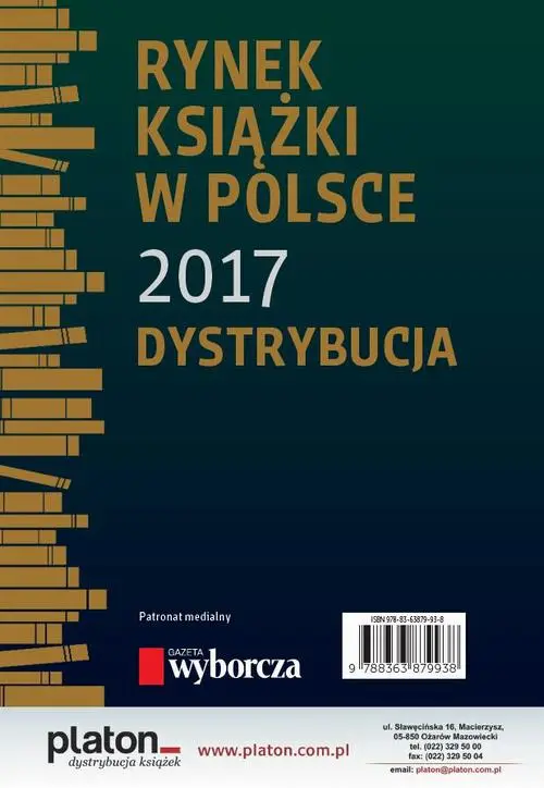 eBook Rynek książki w Polsce 2017. Dystrybucja - Praca zbiorowa