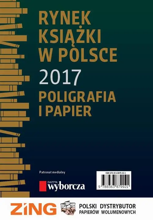 eBook Rynek książki w Polsce 2017. Poligrafia i Papier - Tomasz Graczyk