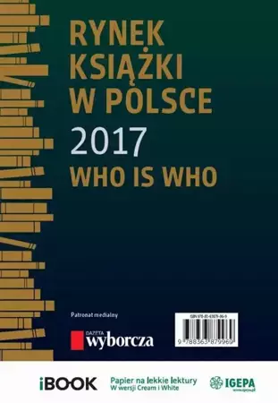 eBook Rynek książki w Polsce 2017. Who is who - Piotr Dobrołęcki