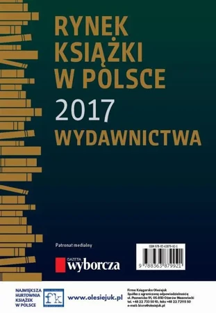 eBook Rynek książki w Polsce 2017. Wydawnictwa - Praca zbiorowa