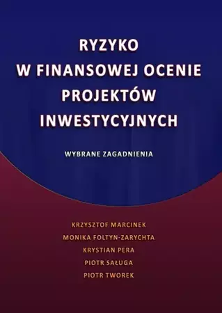 eBook Ryzyko w finansowej ocenie projektów inwestycyjnych. Wybrane zagadnienia - Krzysztof Marcinek