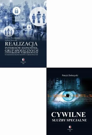 eBook SŁUŻBY SPECJALNE W REALIZACJI INTERESÓW NARODOWYCH RP Pakiet 2 książki - Patryk Dobrzycki mobi epub