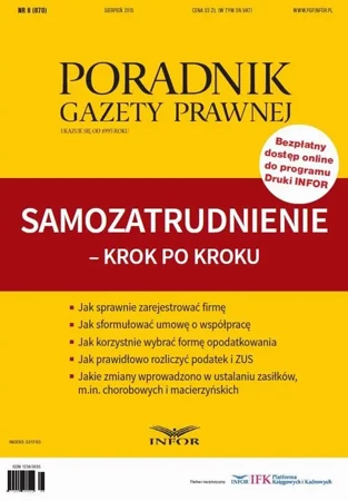 eBook Samozatrudnienie - krok po kroku - Grzegorz Ziółkowski