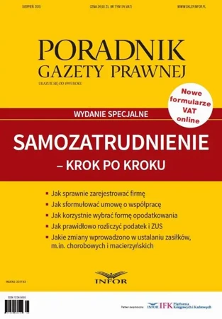 eBook Samozatrudnienie - krok po kroku - wydanie specjalne - Grzegorz Ziółkowski