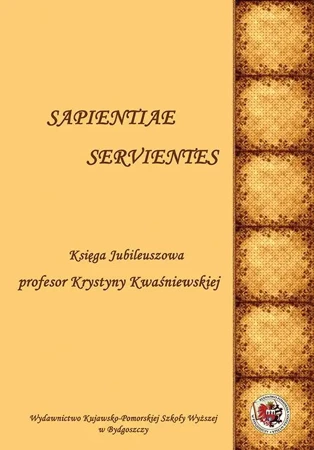 eBook Sapientiae Servientes. Księga jubileuszowa profesor Krystyny Kwaśniewskiej - Igor Zgoliński