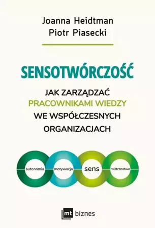 eBook Sensotwórczość. Jak zarządzać pracownikami wiedzy we współczesnych organizacjach - Joanna Heidtman epub mobi