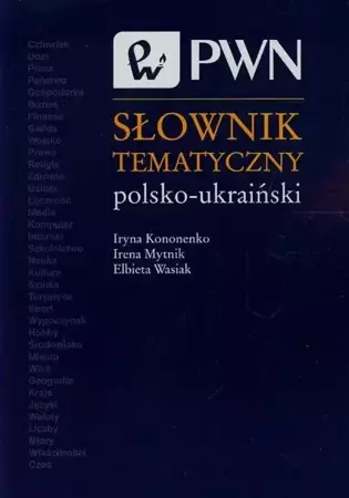 eBook Słownik tematyczny polsko-ukraiński - Iryna Kononenko mobi epub