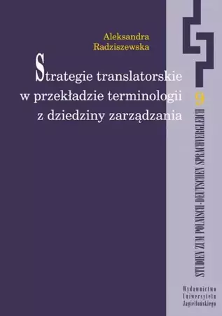 eBook Strategie translatorskie w przekładzie terminologii z dziedziny zarządzania - Aleksandra Radziszewska