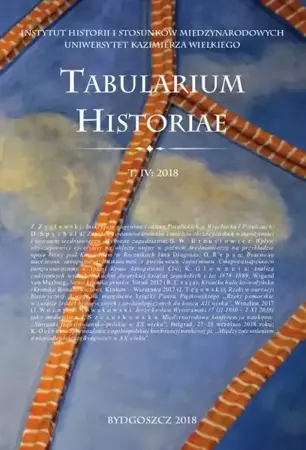 eBook Tabularium Historiae T. IV: 2018 - Marek E. Zieliński