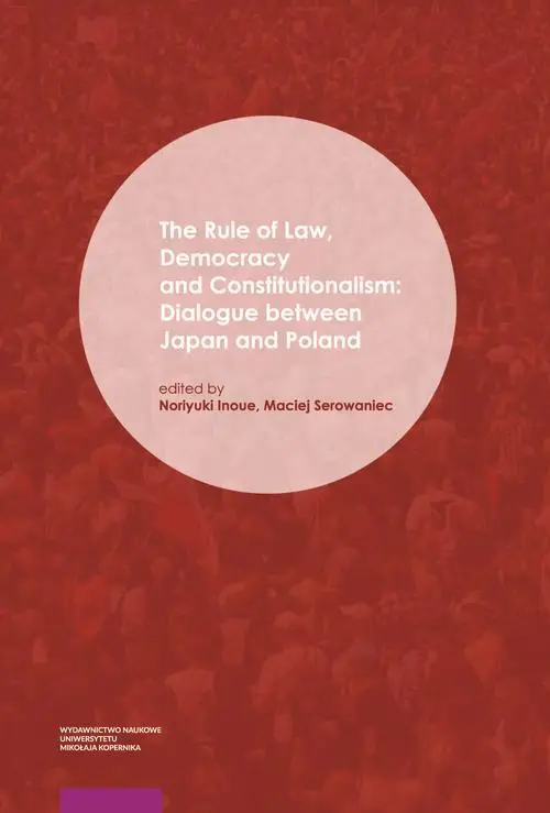 eBook The Rule of Law, Democracy and Constitutionalism - Maciej Serowiec