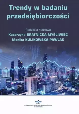 eBook Trendy w badaniu przedsiębiorczości - Katarzyna Bratnicka-Myśliwiec