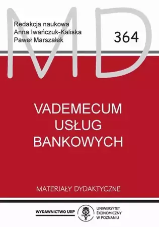 eBook Vademecum usług bankowych - Anna Iwańczuk-Kaliska