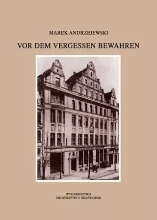 eBook Vor dem Vergessen bewahren - Marek Andrzejewski