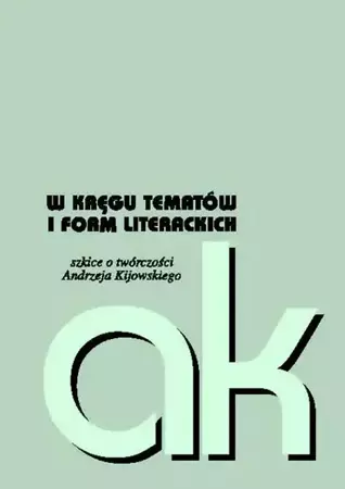 eBook W kręgu tematów i form literackich - Wiesława Tomaszewska CR