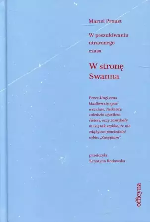 eBook W stronę Swanna - Marcel Proust mobi epub