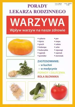 eBook Warzywa. Wpływ warzyw na nasze zdrowie - Anna Kubanowska