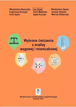 eBook Wybrane ćwiczenia z analizy wagowej i miareczkowej - Praca zbiorowa