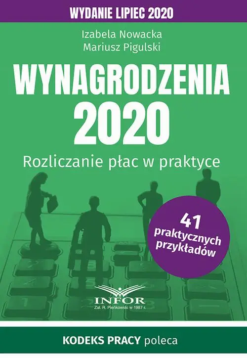 eBook Wynagrodzenia 2020.Rozliczenia płac w praktyce.Wydanie lipiec 2020 - Izabela Nowacka