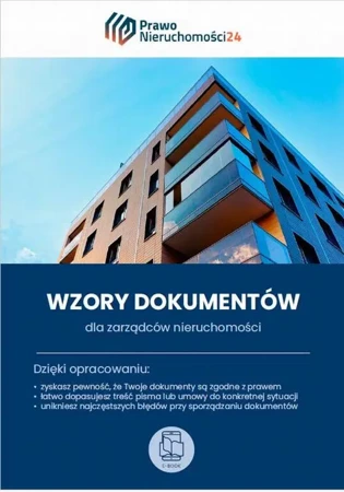 eBook Wzory dokumentów dla zarządców nieruchomości - Praca Zbiorowa