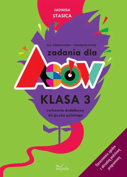 eBook Zadania dla asów Klasa 3 - Jadwiga Stasica