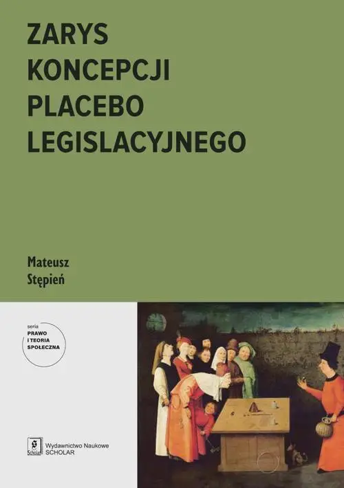 eBook Zarys koncepcji placebo legislacyjnego - Mateusz Stępień