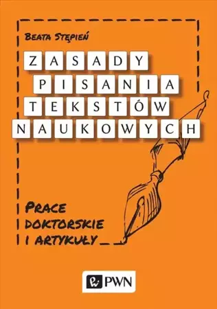 eBook Zasady pisania tekstów naukowych - Beata Stępień mobi epub