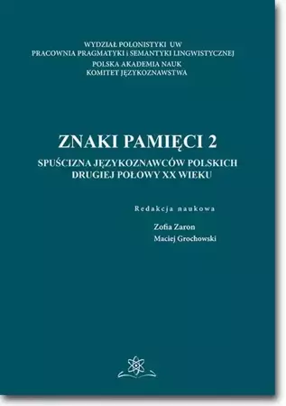 eBook Znaki pamięci 2 - Zofia Zaron