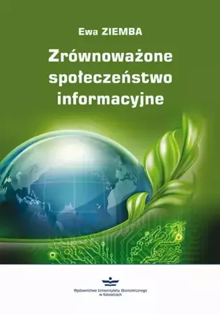 eBook Zrównoważone społeczeństwo informacyjne - Ewa Ziemba