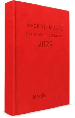 infoKALENDARZ kadrowo-księgowy 2025 - praca zbiorowa