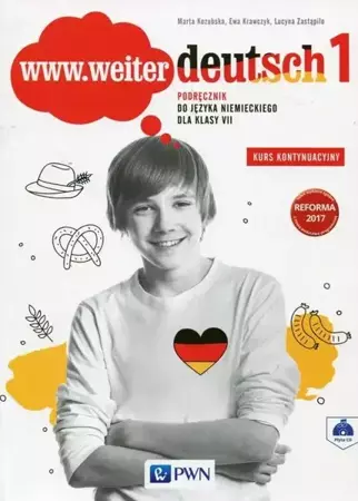 www.weiter_deutsch-1. Nowa edycja. Język niemiecki. Kurs kontynuacyjny kl. 7 podręcznik wieloletni - Marta Kozubska, Ewa Krawczyk, Lucyna Zastąpiło